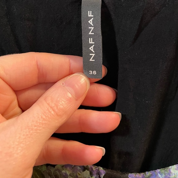 Naf Naf Floral Dress size 36 European - Picture 7 of 7